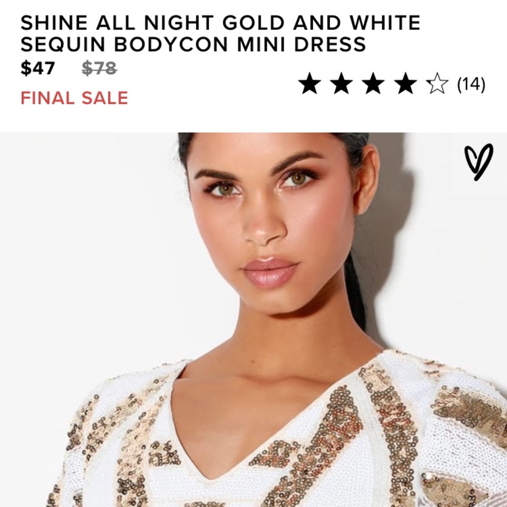 Lulus sequin mini dress 🥰